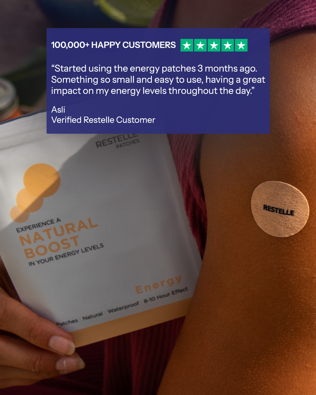 Restelle Energy Patches